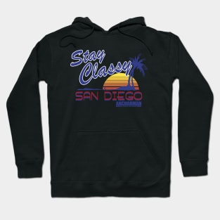 Anchorman Stay Classy San Diego Sunset Hoodie